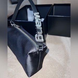 Alexander Wang Heiress satin pouch
